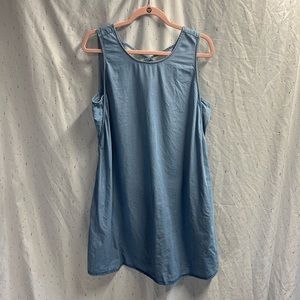 Chambray Swing Dress